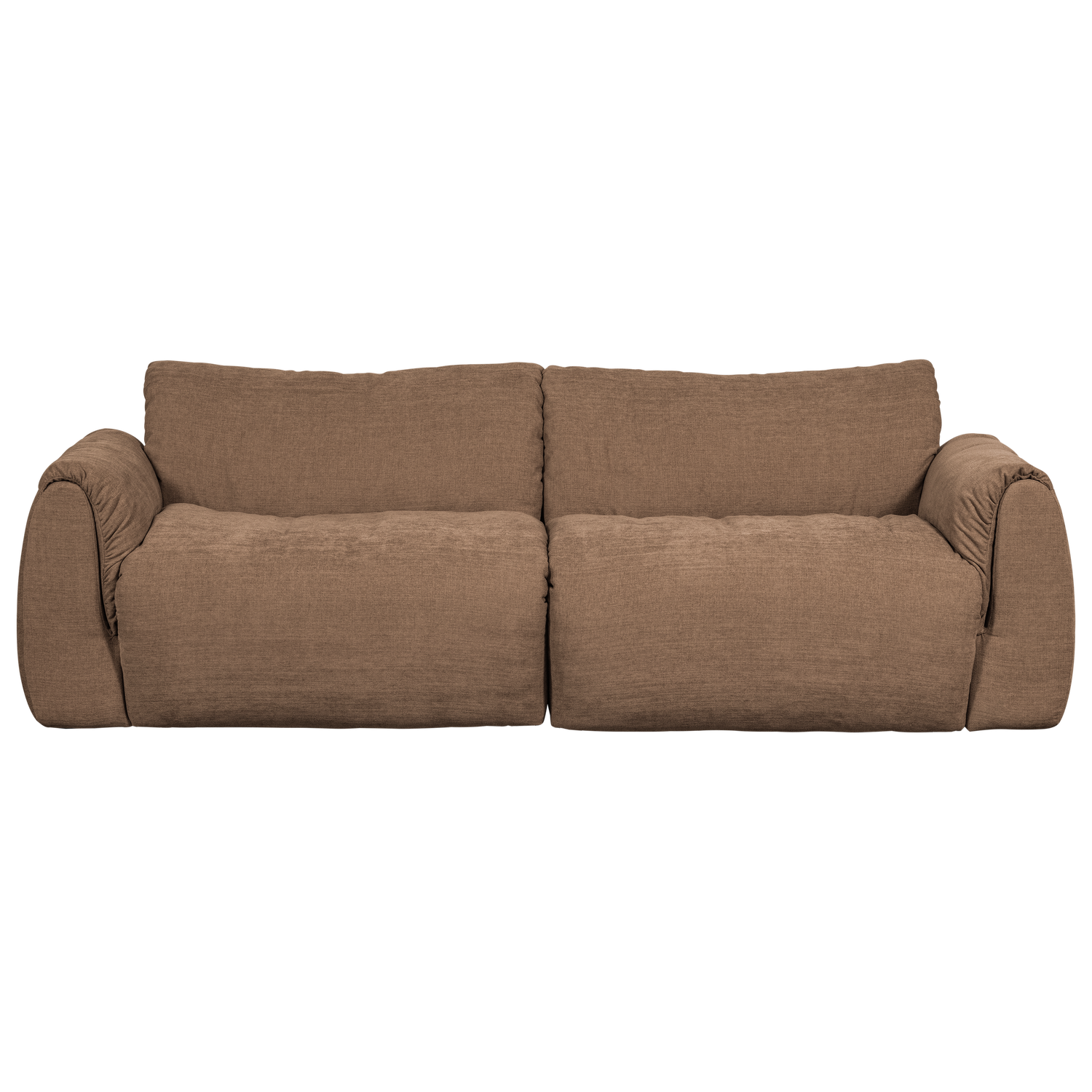 Baggy 2 Zits Bank Geweven Chenille Bruin