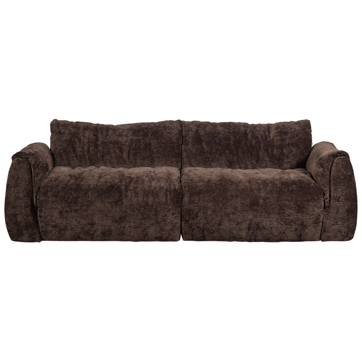Baggy 2 Zits Bank 3 D Chenille Donkerbruin
