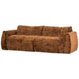 Baggy 2 Zits Bank 3 D Chenille Middenbruin