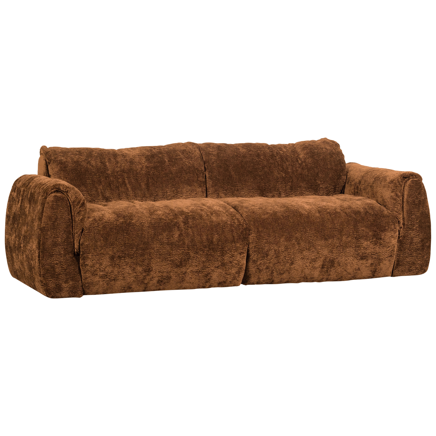 Baggy 2 Zits Bank 3 D Chenille Middenbruin