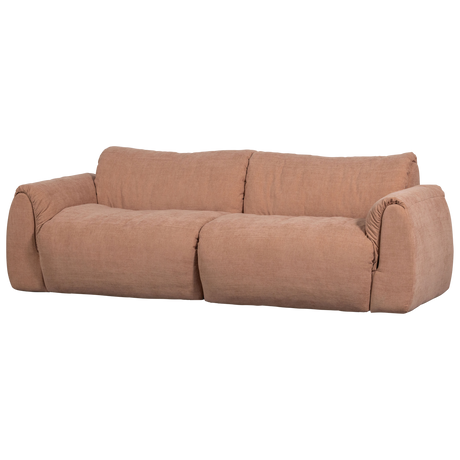Baggy 2 Zits Bank Geweven Chenille Oud Roze van WOOOD – Luxe comfort op maat van PureWonen. Vraag naar de beste prijs.