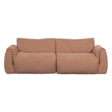Baggy 2 Zits Bank Geweven Chenille Oud Roze