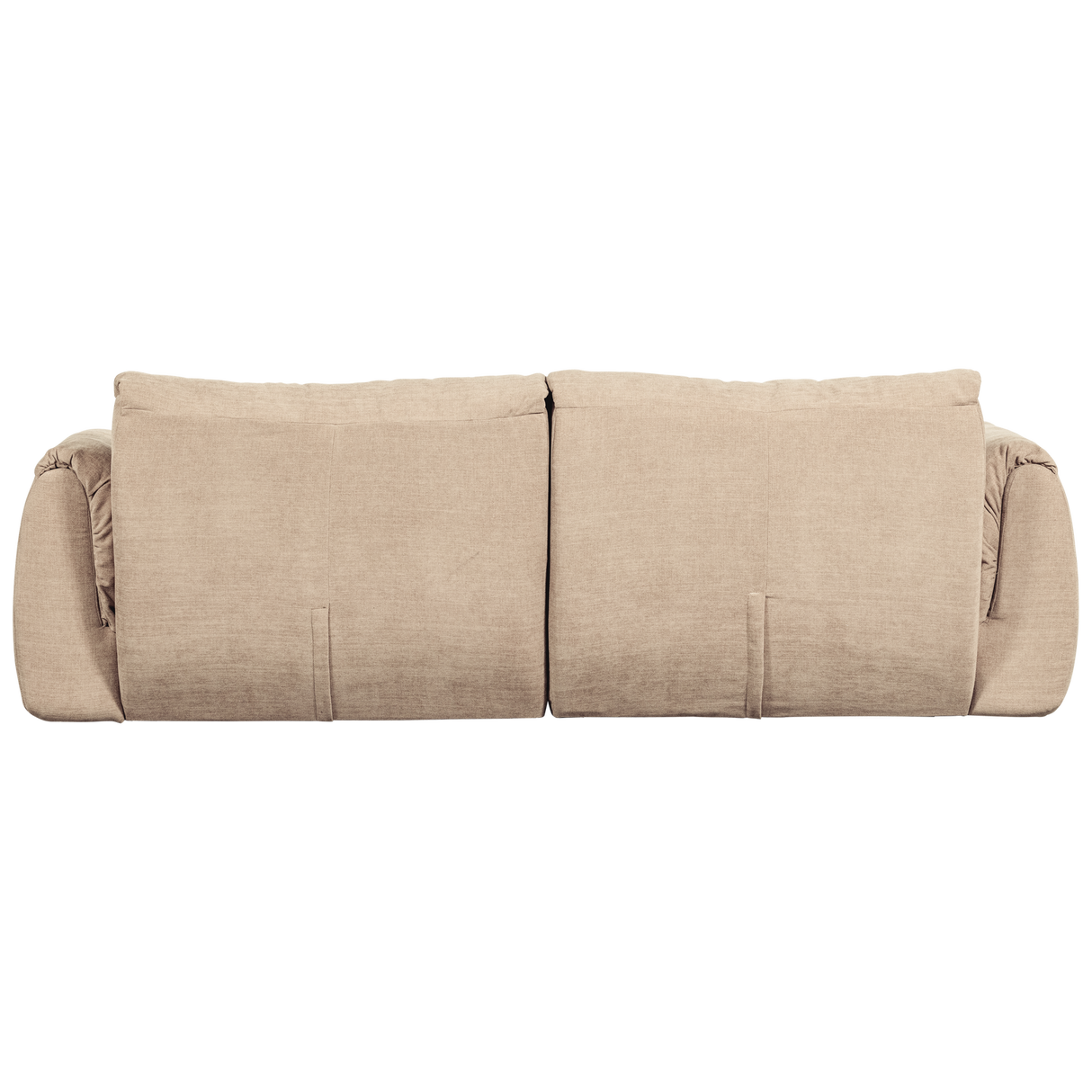 Baggy 2 Zits Bank Geweven Chenille Zand