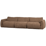 Baggy 3 Zits Bank Geweven Chenille Bruin