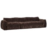 Baggy 3 Zits Bank 3 D Chenille Donkerbruin