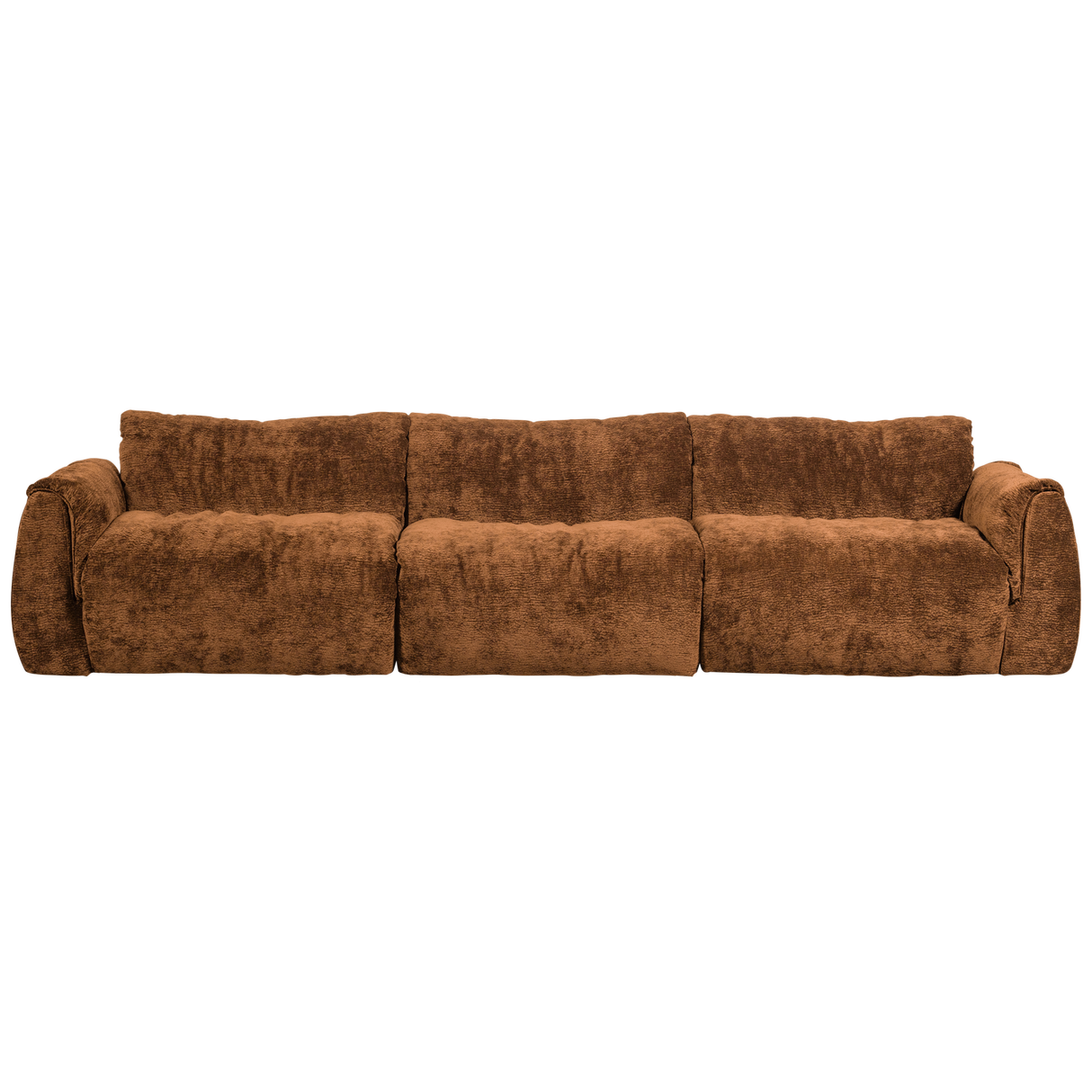 Baggy 3 Zits Bank 3 D Chenille Middenbruin