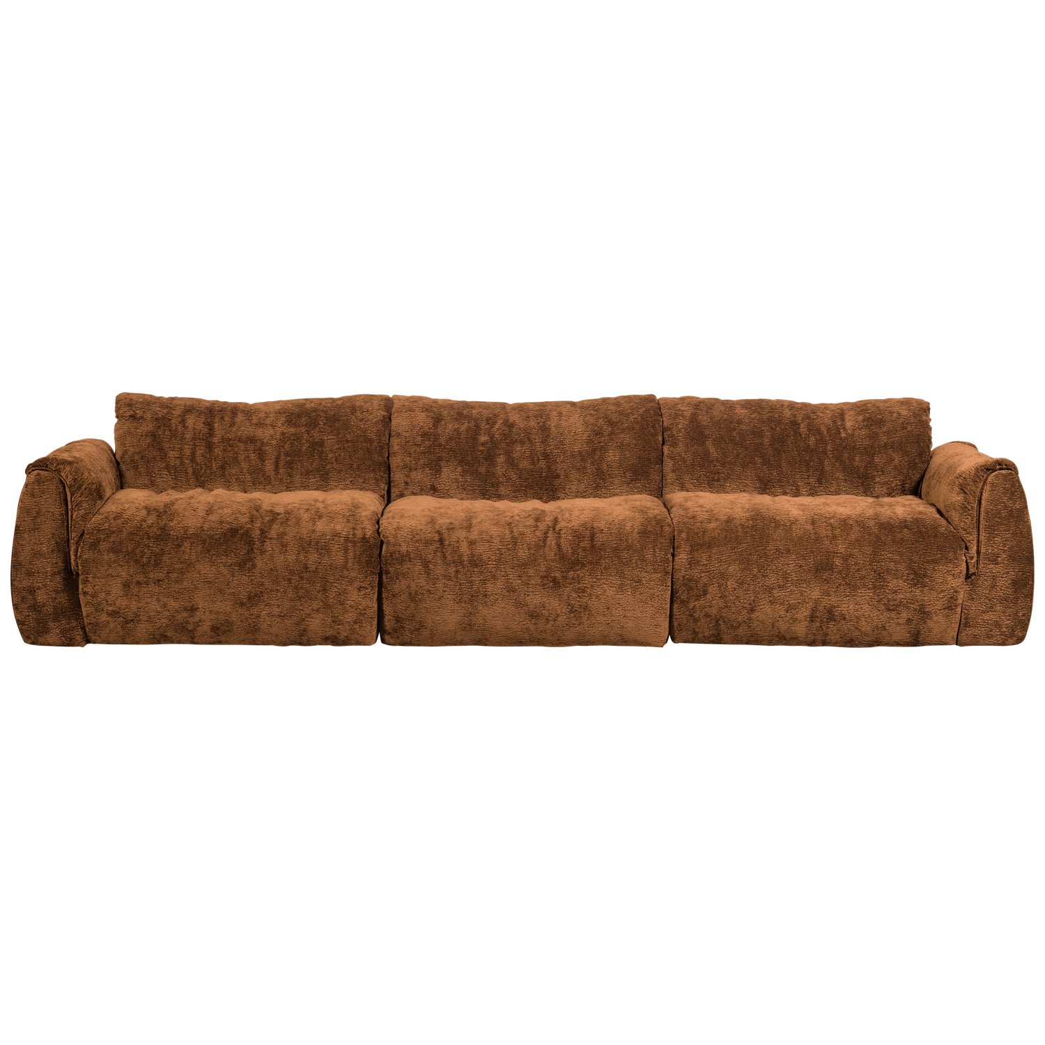 Baggy 3 Zits Bank 3 D Chenille Middenbruin