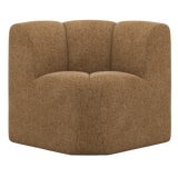 Mojo Eetbankje Hoek Met Rugleuning Wollig Honinggeel