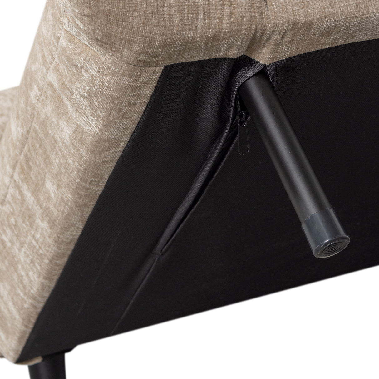 Xem 1 Persoons Slaapbank Velvet Naturel