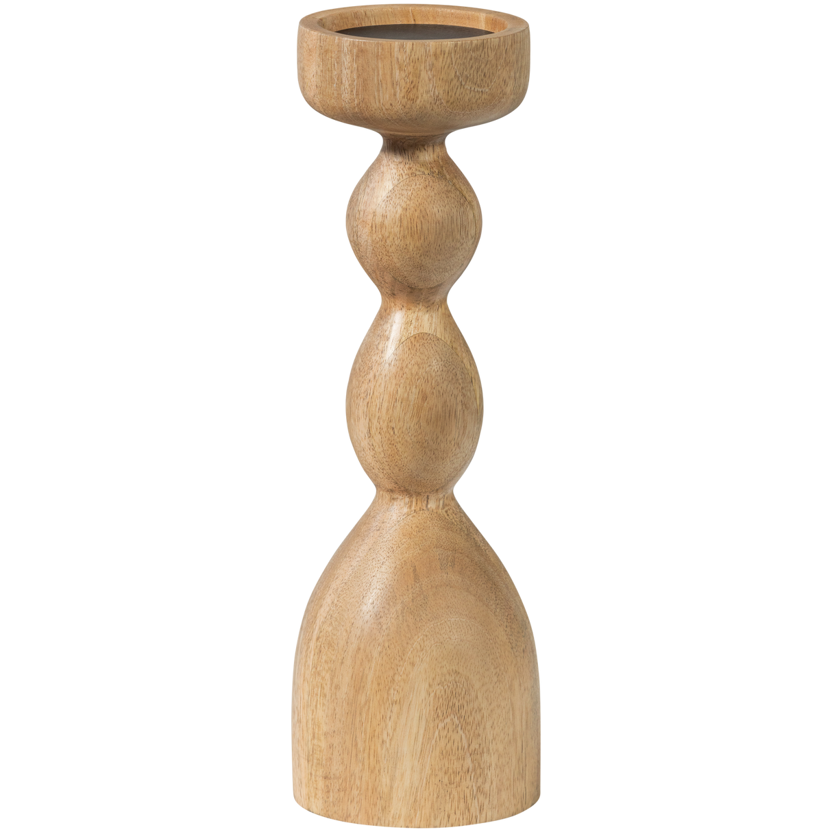 Liske Kandelaar Mango Hout Naturel