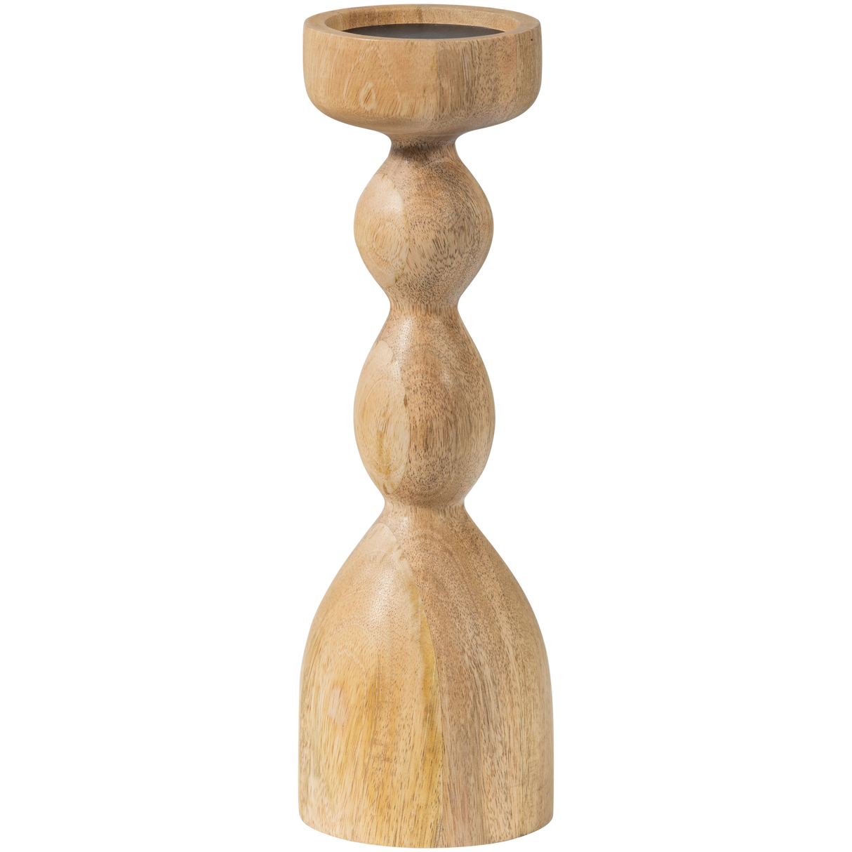 Liske Kandelaar Mango Hout Naturel