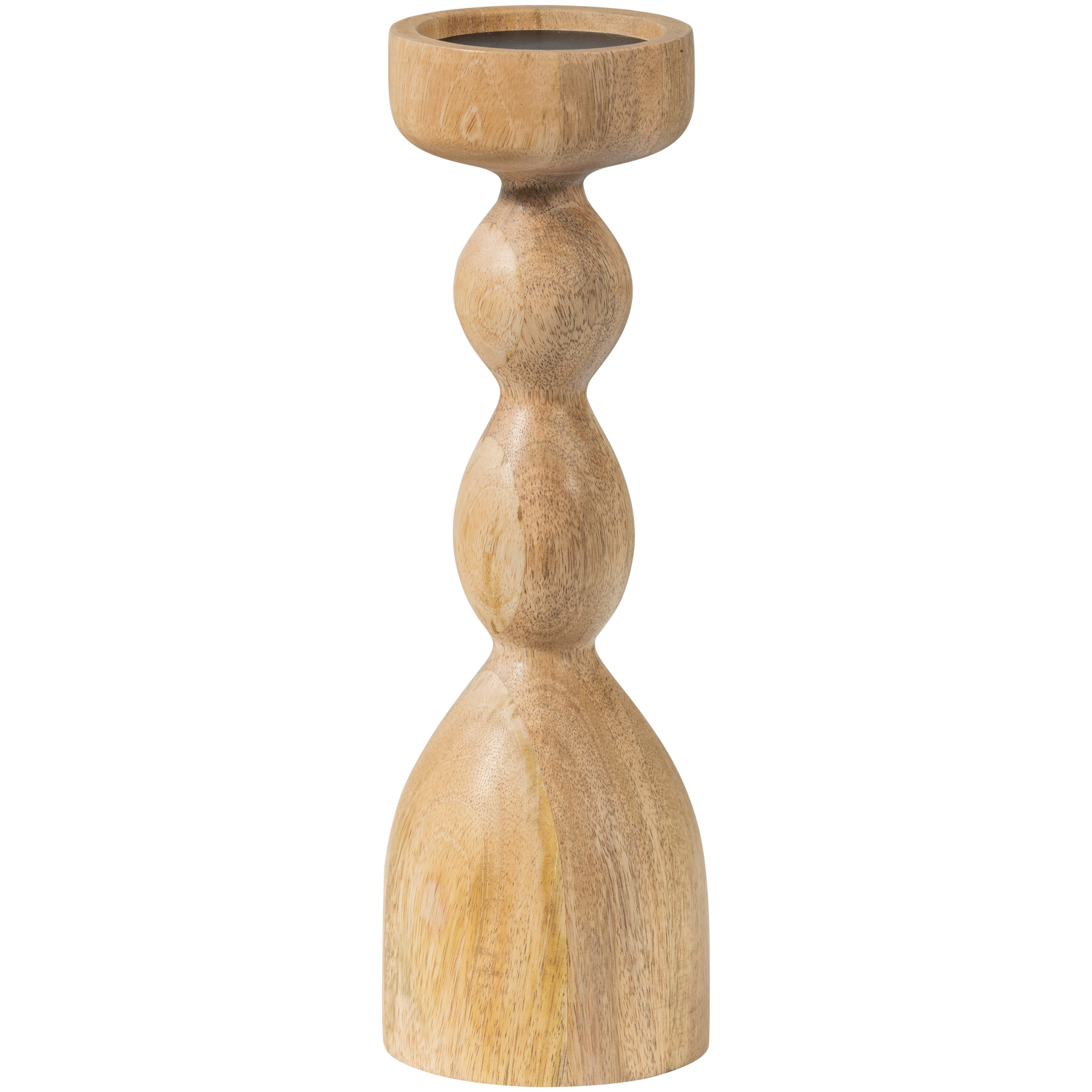 Liske Kandelaar Mango Hout Naturel