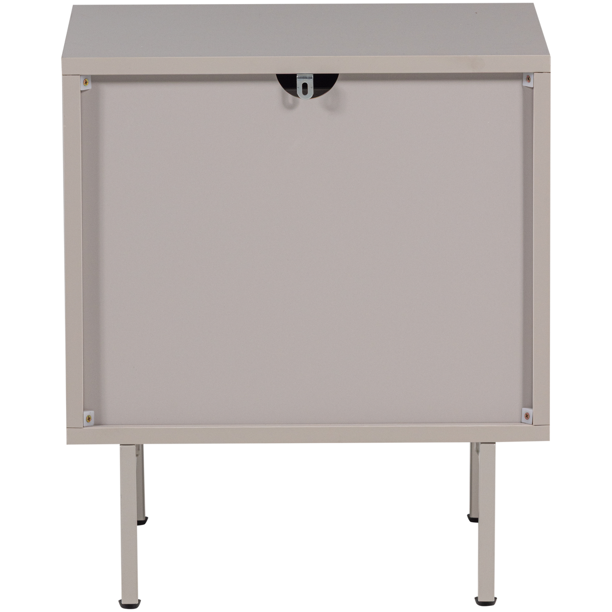 Tours Ladekast/Nachtkastje 2 Lades Melamine/Mdf Zand