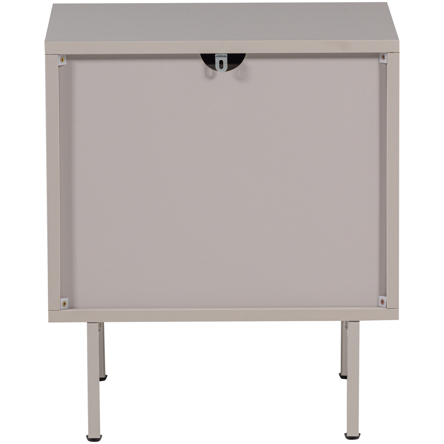 Tours Ladekast/Nachtkastje 2 Lades Melamine/Mdf Zand