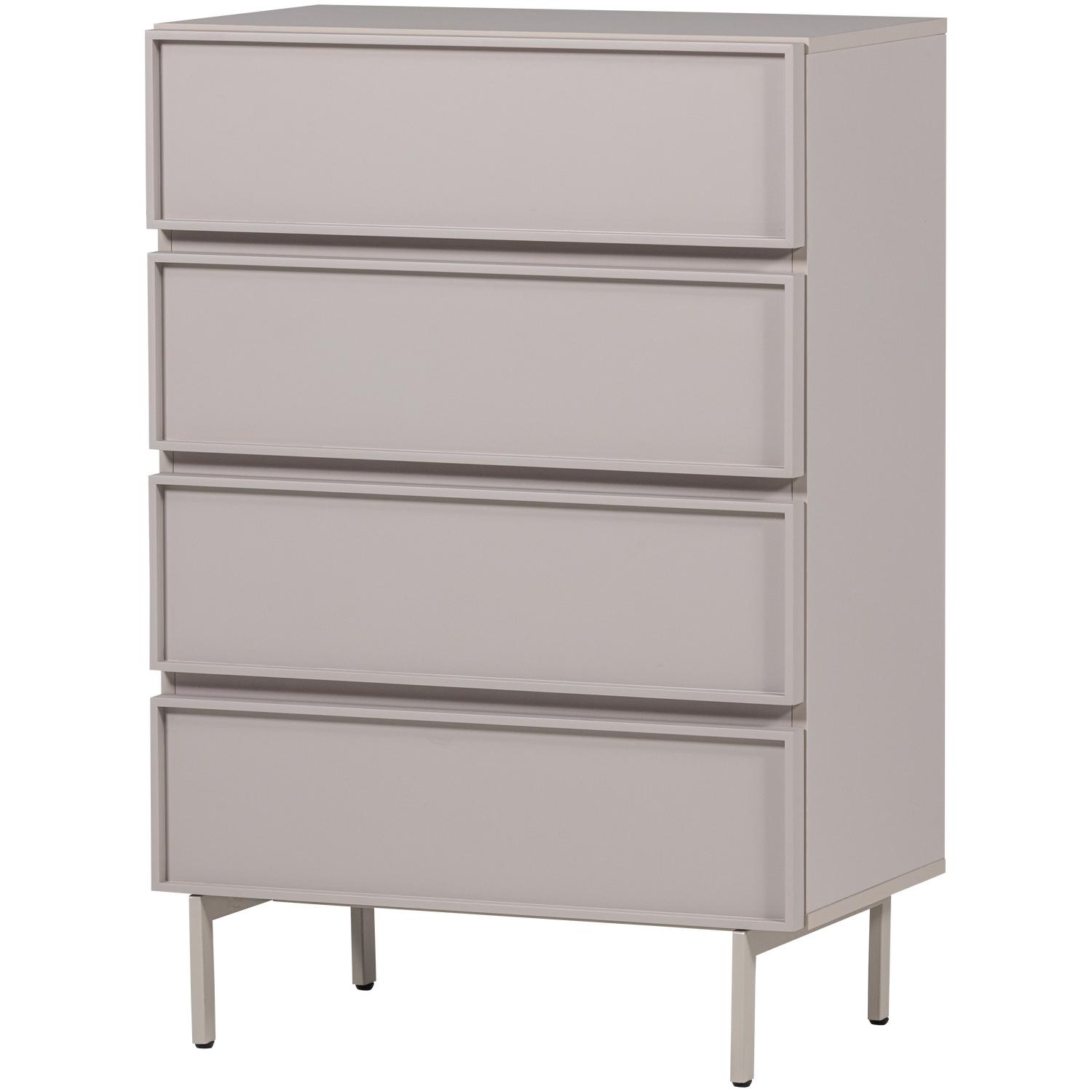 Tours Ladekast 4 Lades Melamine/Mdf Zand