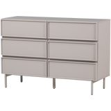 Tours Ladekast 6 Lades Melamine/Mdf Zand