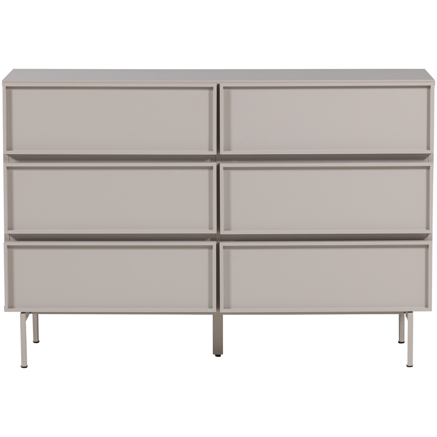 Tours Ladekast 6 Lades Melamine/Mdf Zand