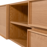 Tours Tv Meubel 180 Cm Melamine/Mdf Naturel