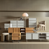 Tours Tv Meubel 180 Cm Melamine/Mdf Naturel