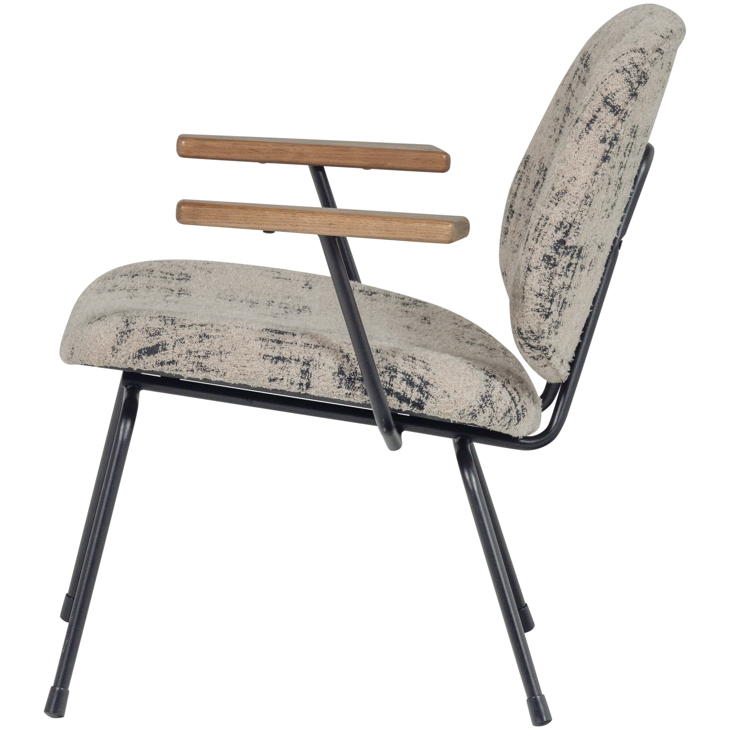Aure Fauteuil Chenille Beige/Zwart