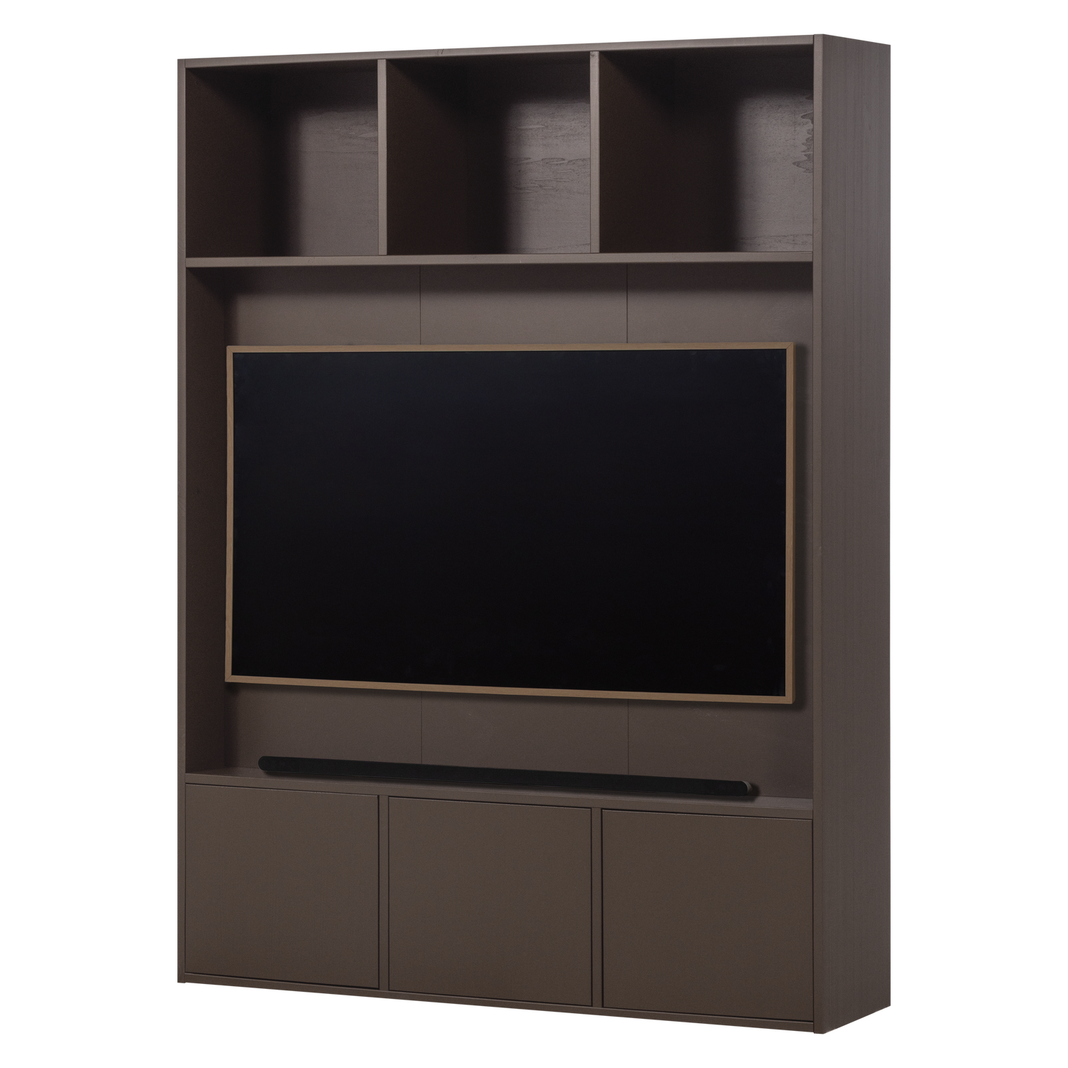 Meggy Tv Opbergkast 160 Cm Grenen Middenbruin [Fsc]