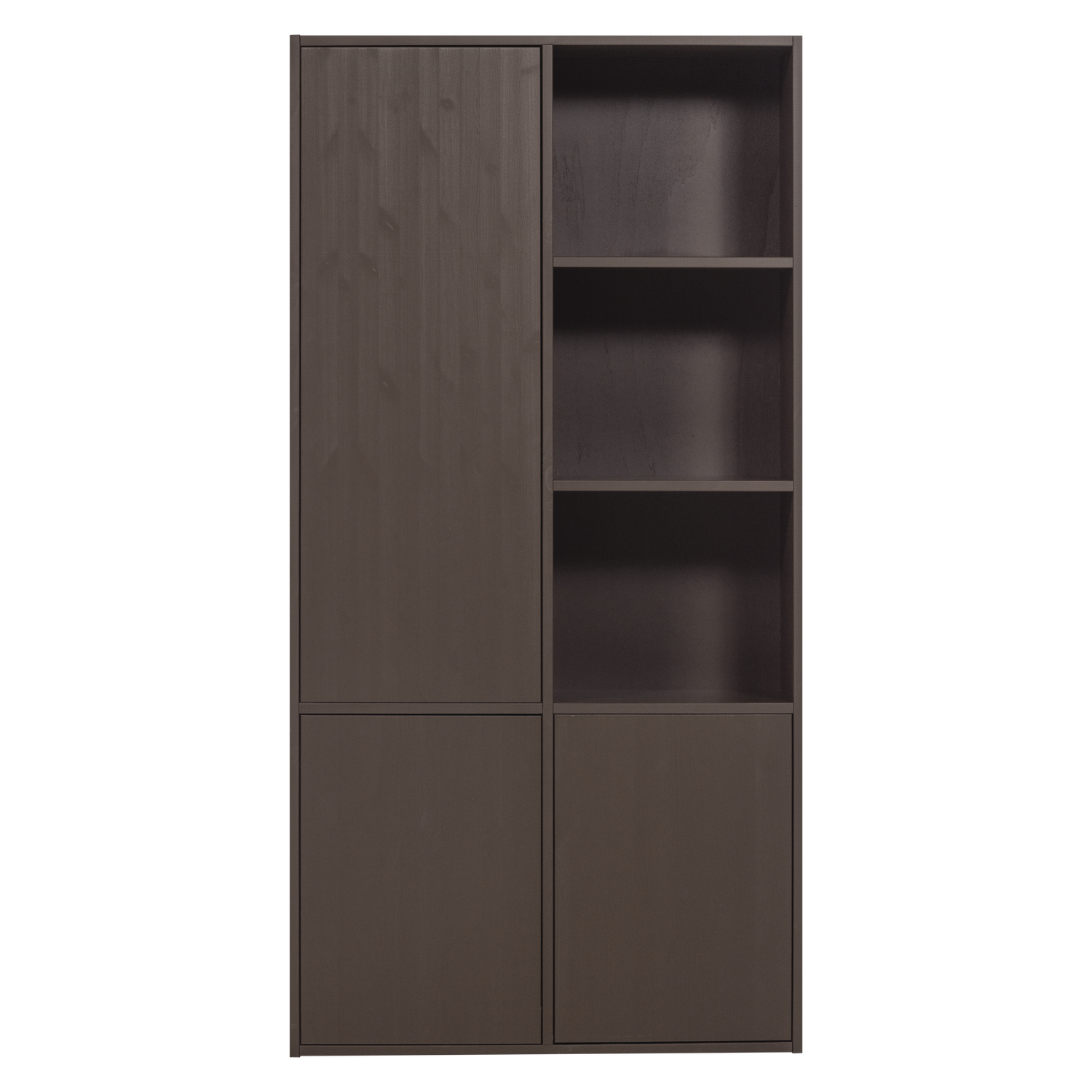 Meggy Opbergkast Links 108 Cm Grenen Middenbruin [Fsc]
