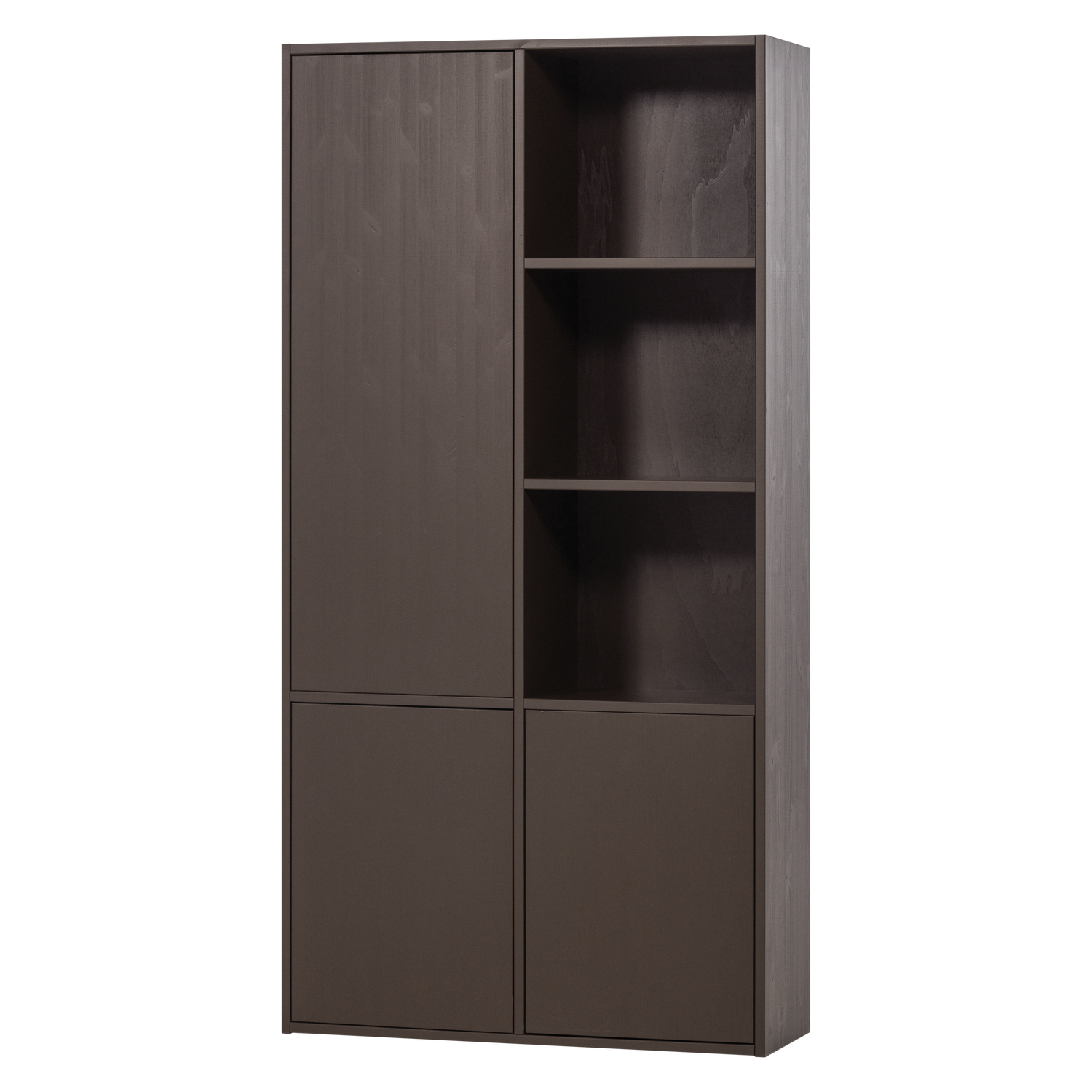 Meggy Opbergkast Links 108 Cm Grenen Middenbruin [Fsc]