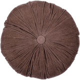 Aziz Kussens Velvet Bruin/Naturel Set Van 3