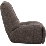 Hein Relaxfauteuil Elektrisch Antraciet/Bruin Melange