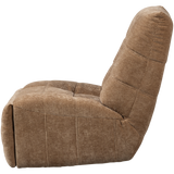 Hein Relaxfauteuil Elektrisch Geweven Rib Lichtbruin