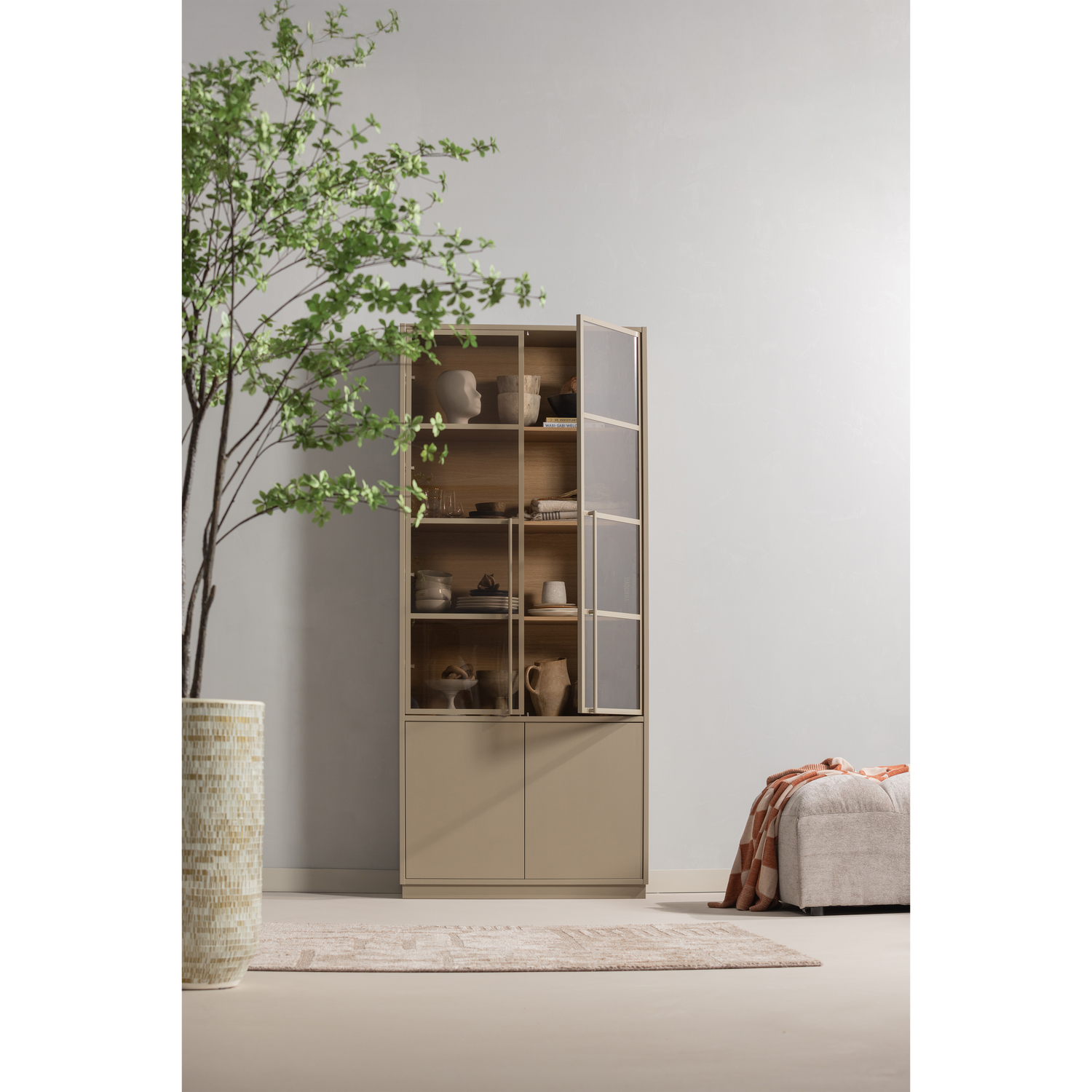 Casa Buffetkast Grenen Mud [Fsc]
