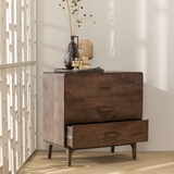 Liya Ladekast Mango Hout Donkerbruin