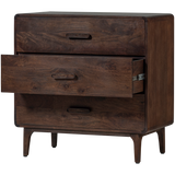 Liya Ladekast Mango Hout Donkerbruin