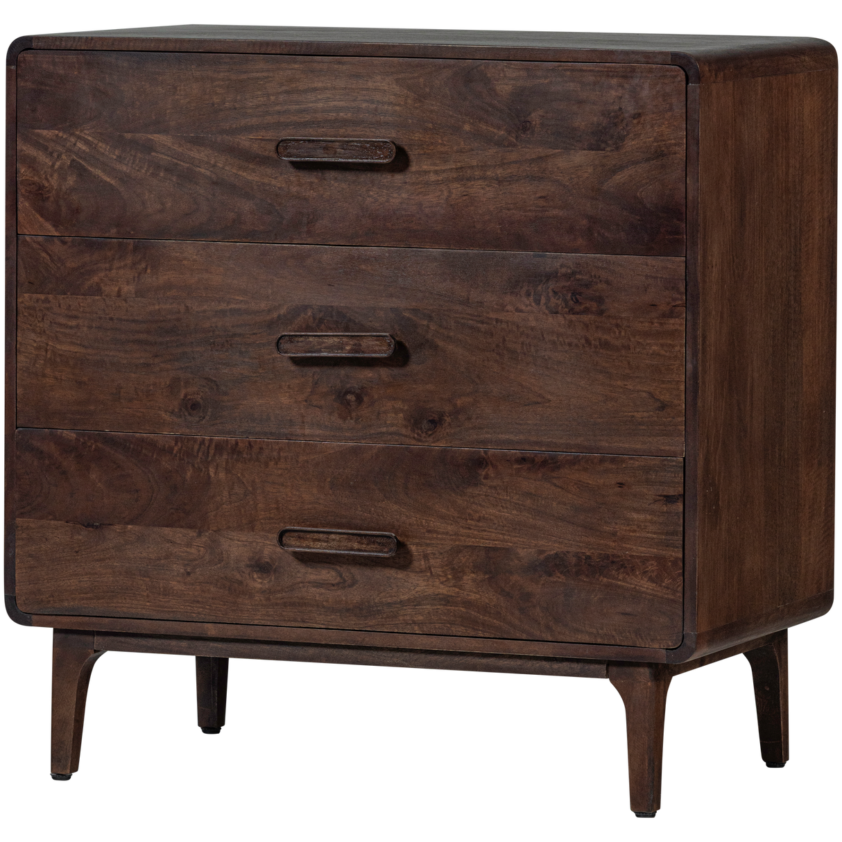 Liya Ladekast Mango Hout Donkerbruin
