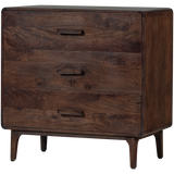 Liya Ladekast Mango Hout Donkerbruin
