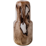 Monika Handgevormde Vaas Glas Bruin
