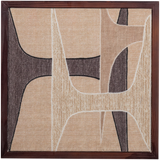 Anno Wanddeco Katoen Naturel/Bruin