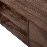 Sun Tv Meubel Met Open Vak Recycled Teak Bruin