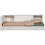 Carter Hoekbed Links/Rechts Grenen Wit [Fsc]