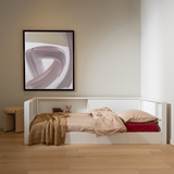 Carter Bedbank Grenen Wit [Fsc]