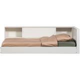 Carter Hoekbed Links/Rechts Grenen Wit [Fsc]