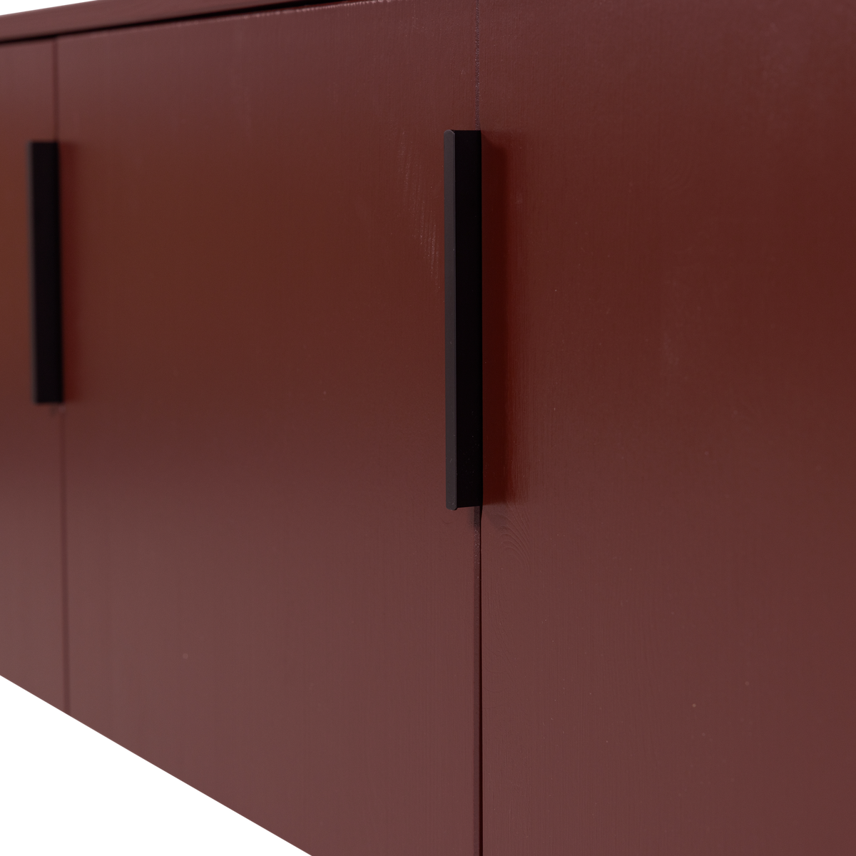 Gunnar Tv Meubel 154 Cm Grenen Bordeauxrood [Fsc]