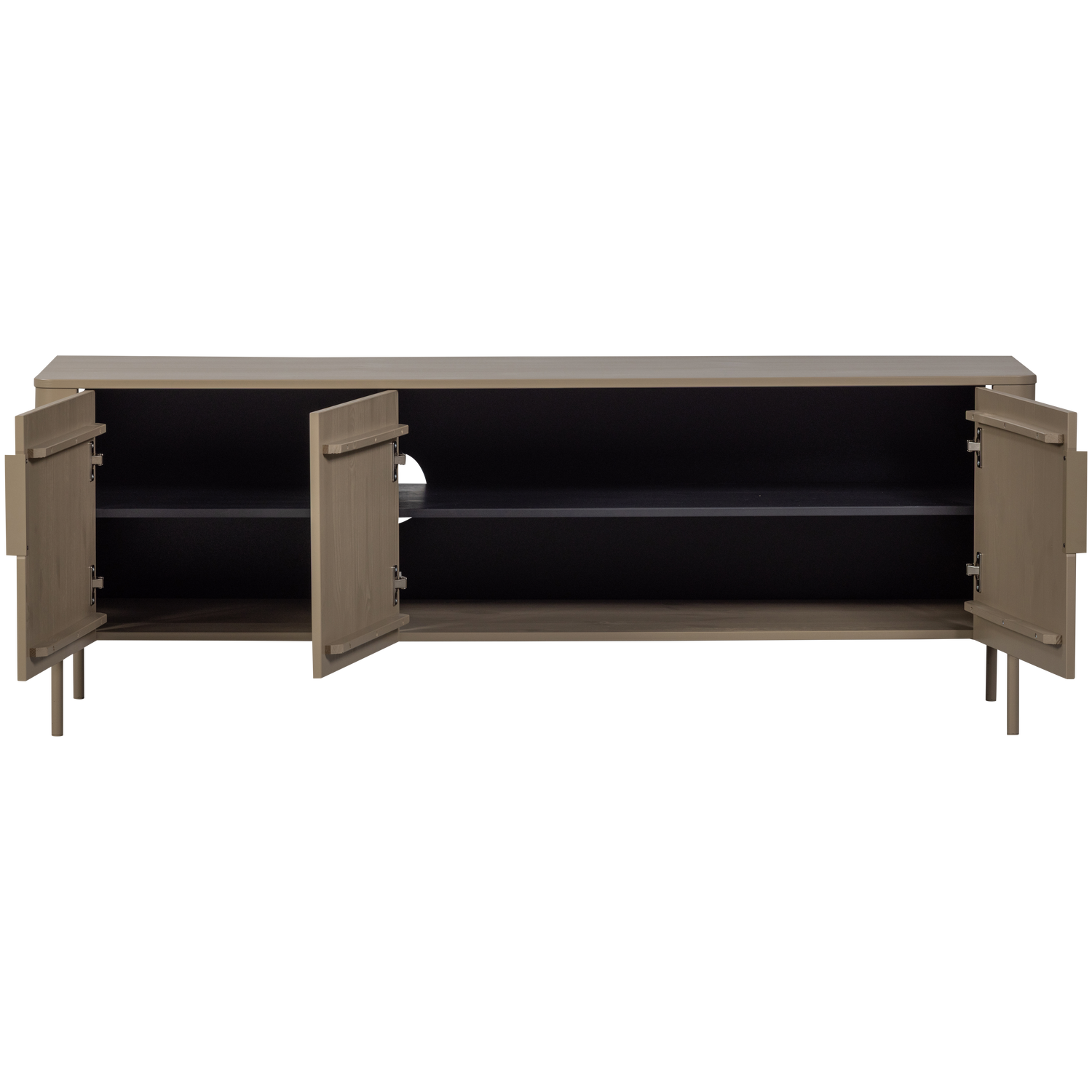 Gunnar Tv Meubel 154 Cm Grenen Mud [Fsc]