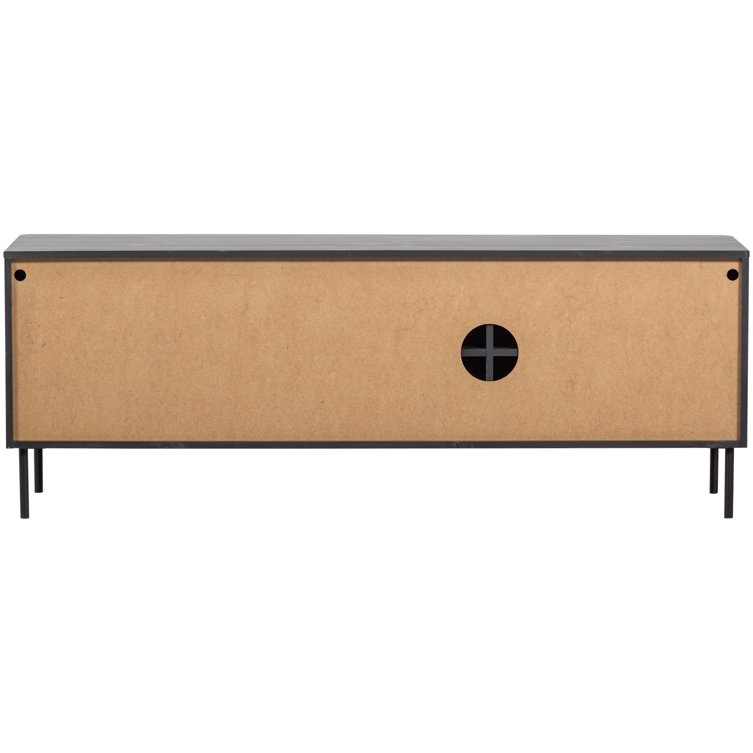 Gunnar Tv Meubel 154 Cm Grenen Matzwart [Fsc]