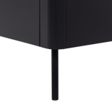 Gunnar Tv Meubel 200 Cm Grenen Matzwart [Fsc]