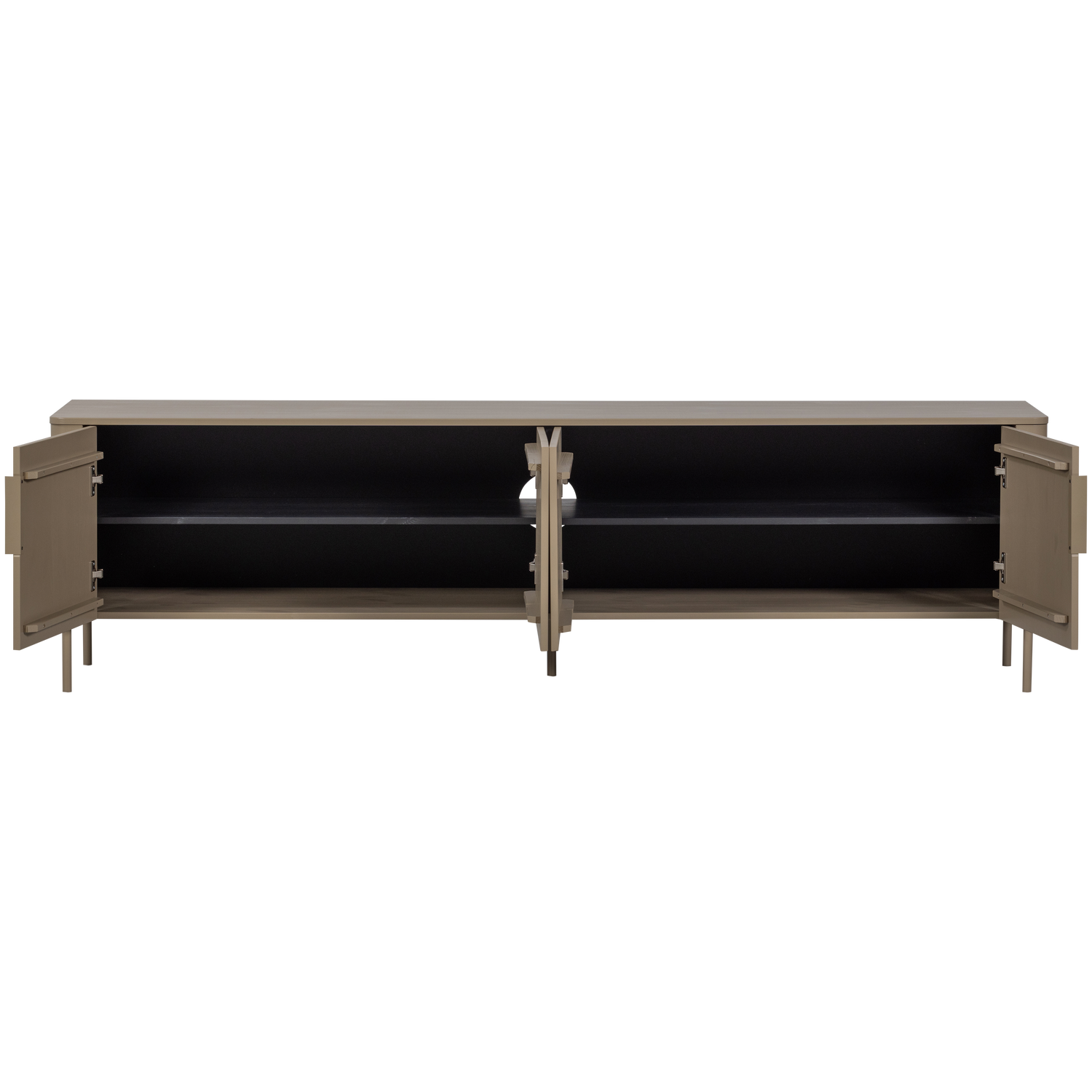 Gunnar Tv Meubel 200 Cm Grenen Mud [Fsc]