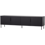 Gunnar Tv Meubel 200 Cm Grenen Matzwart [Fsc]