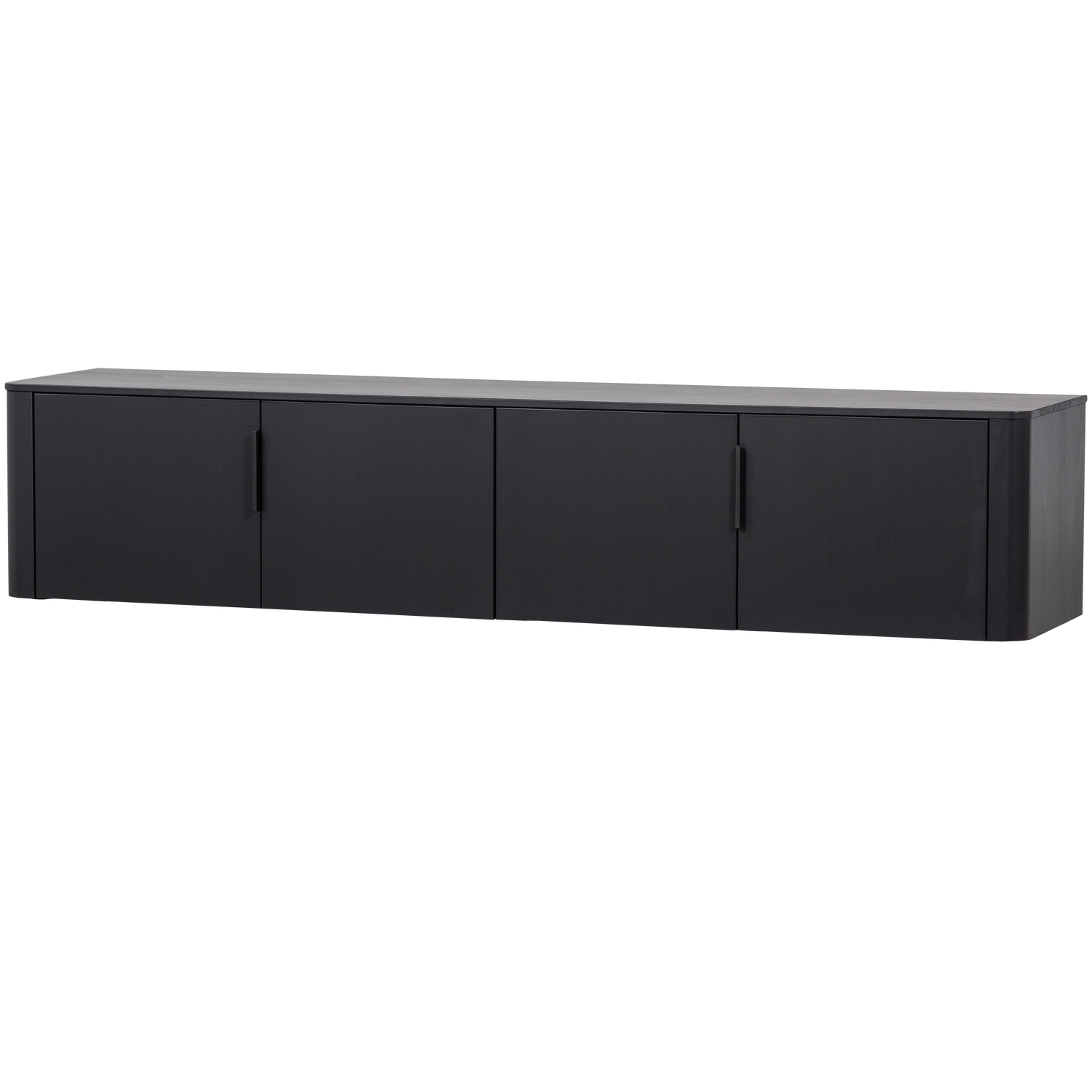 Gunnar Tv Meubel 200 Cm Grenen Matzwart [Fsc]