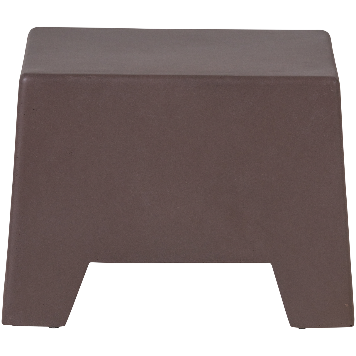 Zina Bijzettafel Laag Cement Bruin