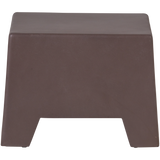 Zina Bijzettafel Laag Cement Bruin